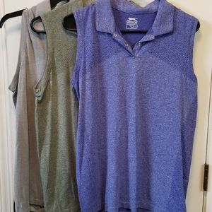 Slazenger womens sleeveless golf polos